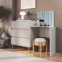 Cômoda Penteadeira com 3 Gavetas Curve