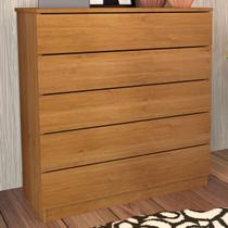 Cômoda Premium 5 Gavetas Cinamomo 5827 - Tcil Móveis Cômoda Premium 5 Gavetas Cinamomo 5827 - Tcil Móveis