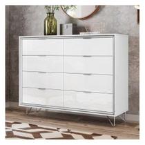 Cômoda Premium Branco Lukaliam Móveis