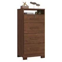 Cômoda Primordial Max 4 Gavetas Jacarandá Fosco - Zanzini Cômoda Primordial Max 4 Gavetas Jacarandá Fosco - Zanzini