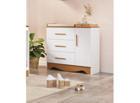 Cômoda Provençal Moveis Peroba Clara MDF 03 gavetas 01 pt ls Cômoda Provençal Moveis Peroba Clara MDF 03 gavetas 01 pt ls