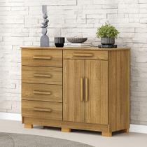 Cômoda Quarto 122cm Com 2 Portas Sapateira Vitória V01 - D'rossi Cor Nature