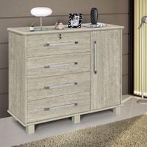 Comoda Quarto 4 Gavetas 1 Porta Lisboa