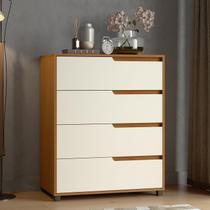 Cômoda Quarto 80cm x 104cm com 4 Gavetas Usinadas 100% MDF Cômoda Quarto 80cm x 104cm com 4 Gavetas Usinadas 100% MDF