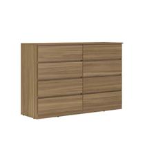 Cômoda Quarto Sintra 136 cm com 8 Gavetas Cômoda Quarto Sintra 136 cm com 8 Gavetas