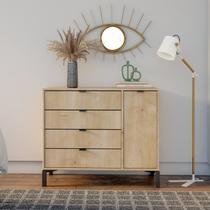 Cômoda Queens 4 Gavetas e 1 Porta Timeless