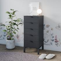 Cômoda Queens 5 Gavetas 40cm Timeless