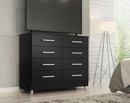Comoda raizza 8 gavetas onix