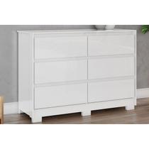 Cômoda Ravenna 6 Gavetas Branco Henn