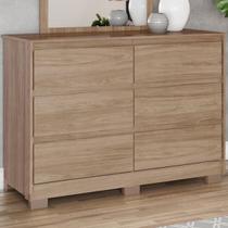 Cômoda Ravenna 6 Gavetas Jequitibá - Henn
