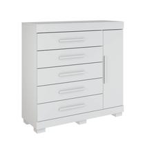 Cômoda Rayane 5 Gavetas com Sapateira 100% MDF ACP Móveis -