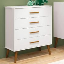 Comoda reller isis 4gav branco fosco