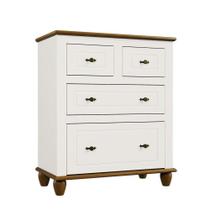 Cômoda Retrô 2+2g Off White-nogueira Cômoda Retrô 2+2g Off White-nogueira