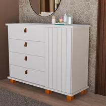 Cômoda Ripado para Quarto 120cm X 94cm Talismã