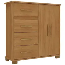 Cômoda Rodial Bella CO2438 2 Portas 4 Gavetas 118x116x41cm Cômoda Rodial Bella CO2438 2 Portas 4 Gavetas 118x116x41cm