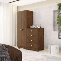 Cômoda Roupeiro 4 Gavetas Gerórgia Branco Camarim Cômoda Roupeiro 4 Gavetas Gerórgia Branco Camarim