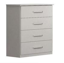 Cômoda Rubi 4 Gavetas Branco - Leifer Cômoda Rubi 4 Gavetas Branco - Leifer