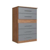Cômoda Safira 5 Gavetas - Casajá Cômoda Safira 5 Gavetas - Casajá