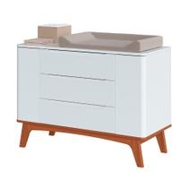 Cômoda Sambalele 2 PT 3 GV Branca