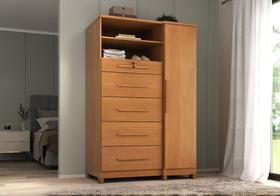 Comoda Sapateira 1 porta 5 gavetas Imperial Jacaranda Comoda Sapateira 1 porta 5 gavetas Imperial Jacaranda
