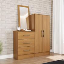 Cômoda Sapateira 2 Portas 3 Gavetas Cinamomo B700 - Henn Cômoda Sapateira 2 Portas 3 Gavetas Cinamomo B700 - Henn