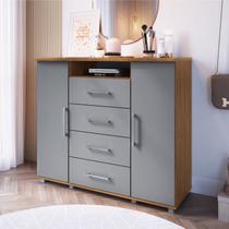 Comoda Sapateira 2 Portas 4 Gavetas 1 Nicho Gold Comoda Sapateira 2 Portas 4 Gavetas 1 Nicho Gold