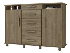 Cômoda Sapateira 2 Portas 5 Gavetas Cômoda Sapateira 2 Portas 5 Gavetas