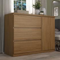 Cômoda Sapateira 3 Gavetas 1 Porta 100% MDF Gales