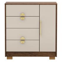 Comoda Sapateira 4 Gavetas 1P 93 cm 20033 Imbuia Fendi VLR Comoda Sapateira 4 Gavetas 1P 93 cm 20033 Imbuia Fendi VLR
