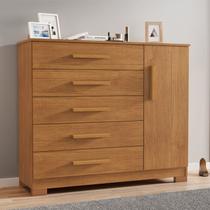 Cômoda Sapateira 5 Gavetas 109cm Pietra