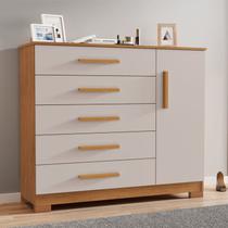 Cômoda Sapateira 5 Gavetas 109cm Pietra