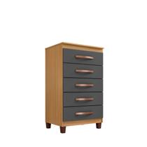 Cômoda Sapateira 5 Gavetas Cannes Incorplac