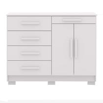 Comoda Sapateira 5G 2P 122 cm SIRI 20019 Branco VLR
