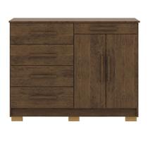 Comoda Sapateira 5G 2P 122 cm SIRI 20019 Imbuia VLR