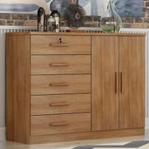 Cômoda Sapateira Ambiente Seul Cumaru 23 - Novo Horizonte Cômoda Sapateira Ambiente Seul Cumaru 23 - Novo Horizonte