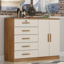 Cômoda Sapateira Ambiente Seul Cumaru 25 Fendi - Novo Horizonte