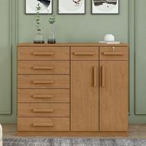 Cômoda Sapateira Ambiente Toronto Amêndoa Clean - Lopas