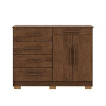 Cômoda Sapateira Armario Multiuso Sirius Imbuia Rústico - Mabe Magazine