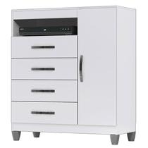 Cômoda Sapateira Cannes Branco - Incorplac Cômoda Sapateira Cannes Branco - Incorplac