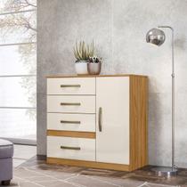 Cômoda Sapateira com 5 Gavetas 1 Porta 98x100cm Vênus Moval