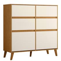 Cômoda Sapateira Dora 2 Portas e 4 Gavetas - Móveis Albatroz Cômoda Sapateira Dora 2 Portas e 4 Gavetas - Móveis Albatroz