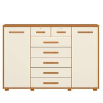 Cômoda Sapateira Grande 7 Gavetas 2 Portas MDP/MDF Santana Cômoda Sapateira Grande 7 Gavetas 2 Portas MDP/MDF Santana