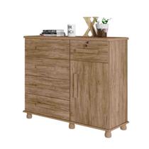 Cômoda Sapateira Ibiza Plus Carvalho Móveis Lanza