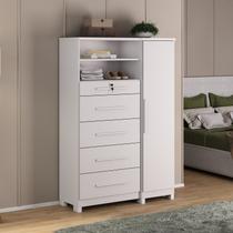 Cômoda Sapateira Imperial Mdp 1 Porta 5 Gavetas