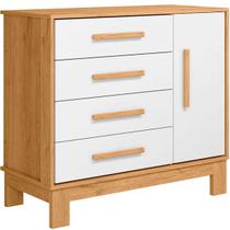 Cômoda Sapateira Infantil 1 Porta 4 Gavetas Feitiço