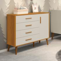 Cômoda Sapateira Infantil 4 Gavetas 1 Porta Isis Cômoda Sapateira Infantil 4 Gavetas 1 Porta Isis