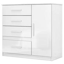 Cômoda Sapateira Infantil Vênus Branco Flex - Moval