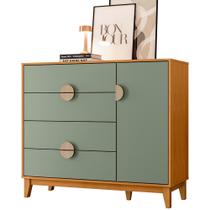 Cômoda Sapateira Ipe Quarto com 4 Gavetas e 1 Porta