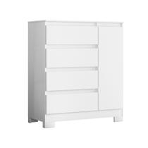Cômoda Sapateira Olimpia Quarto Com 4 Gavetas e 1 Porta