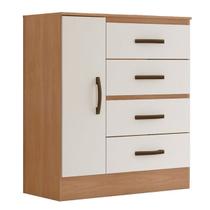 Cômoda Sapateira para Quarto 1 Porta 4 Gavetas Lisa Cômoda Sapateira para Quarto 1 Porta 4 Gavetas Lisa